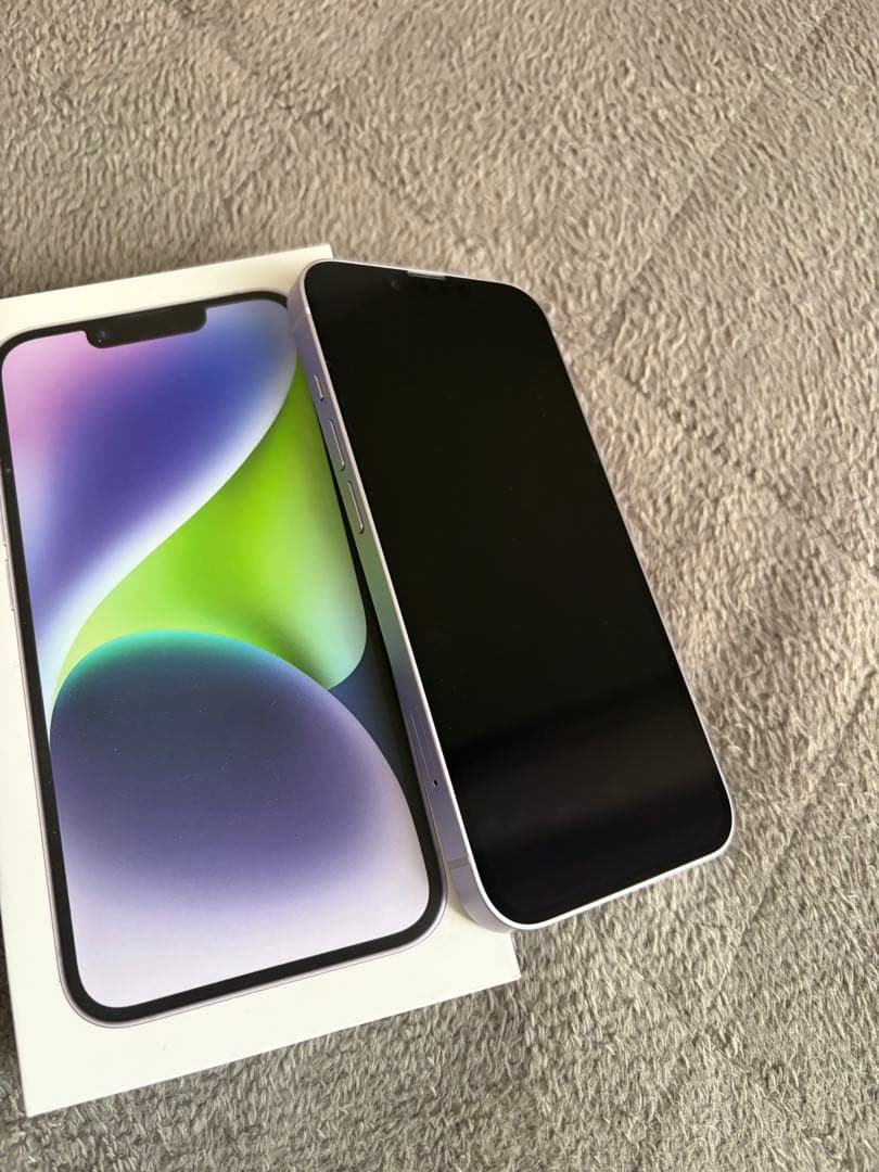 iPhone14 本体　パープル