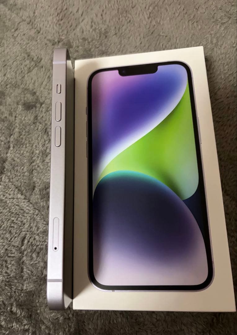 iPhone14 本体　パープル