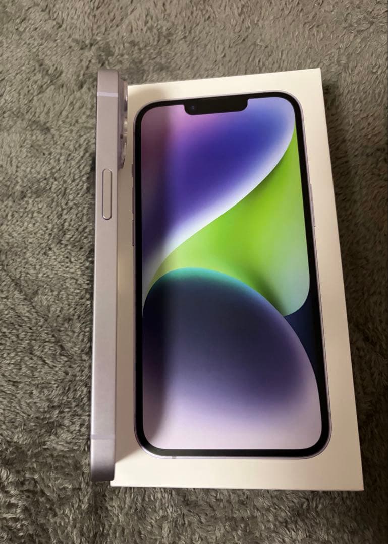 iPhone14 本体　パープル