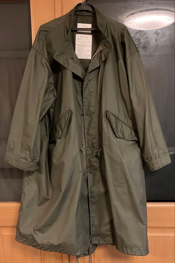 HYKE ハイク　ミリタリーコート　17461 サイズ1