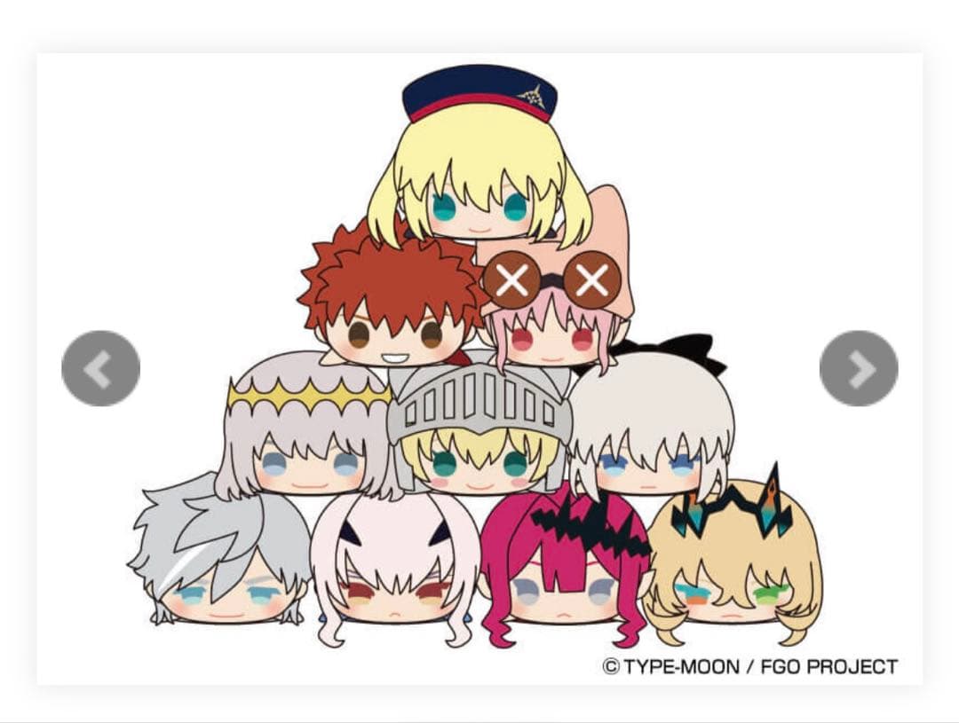 もちマス もちもちマスコット FGO 特典 オベロン 全種セット