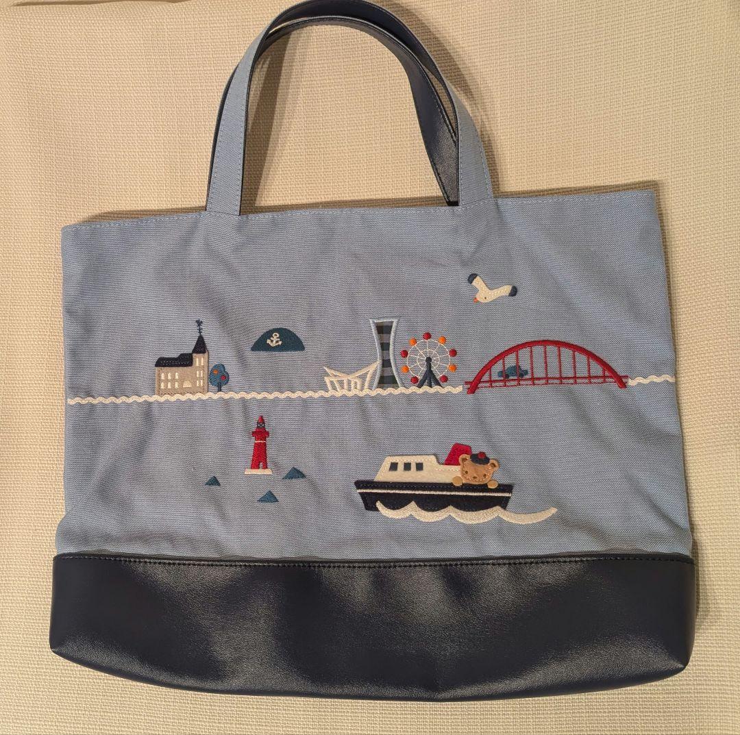 【美品】familiar ファミリアトートバッグ 神戸本店・さんちか店限定