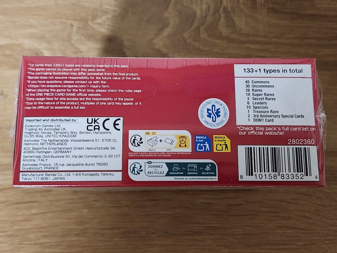 ONE PIECE Carrying on His Will OP13 英語版