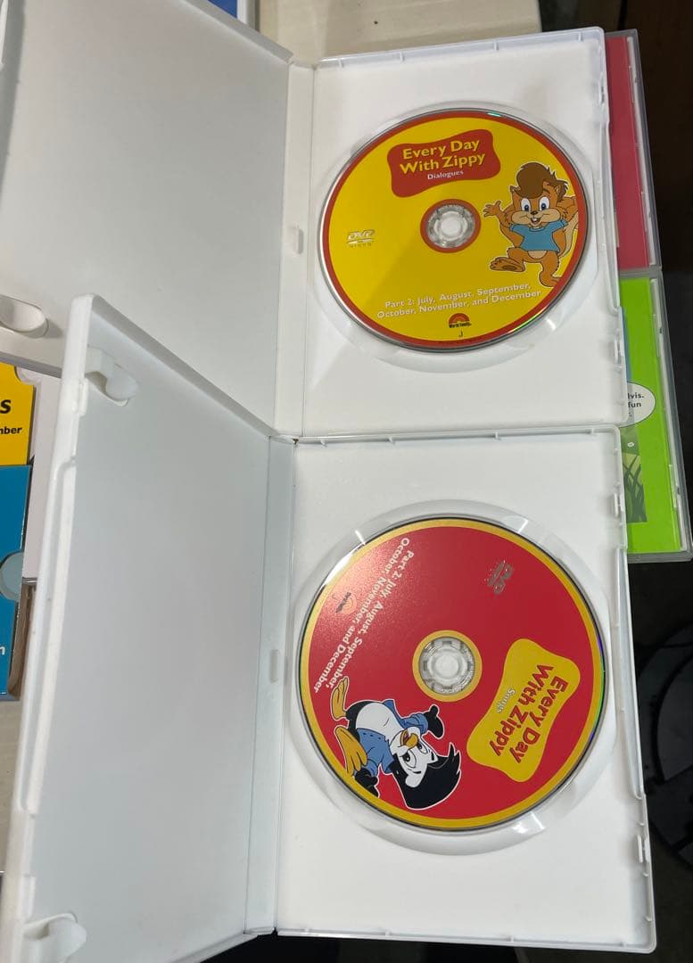 DWE Every Day with Zippy 英語教材セット DVD付き　①