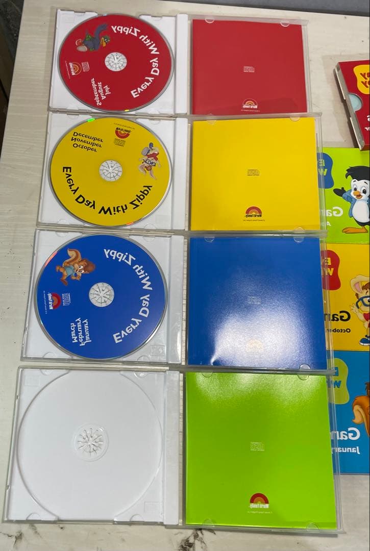 DWE Every Day with Zippy 英語教材セット DVD付き　①