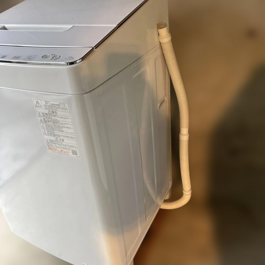 TOSHIBA 12キロ　2023年製　縦型洗濯機本体