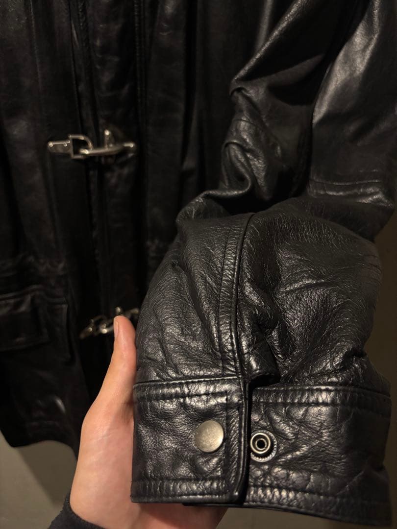 90s レザージャケット ファイヤーマンジャケット