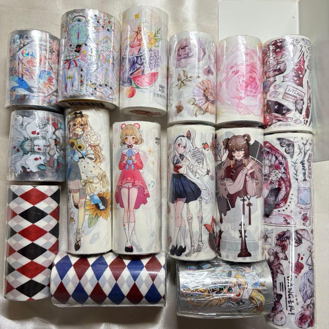 海外マステ　まとめ売り④31個セット　おまけつき　新品未開封 新七天様セット