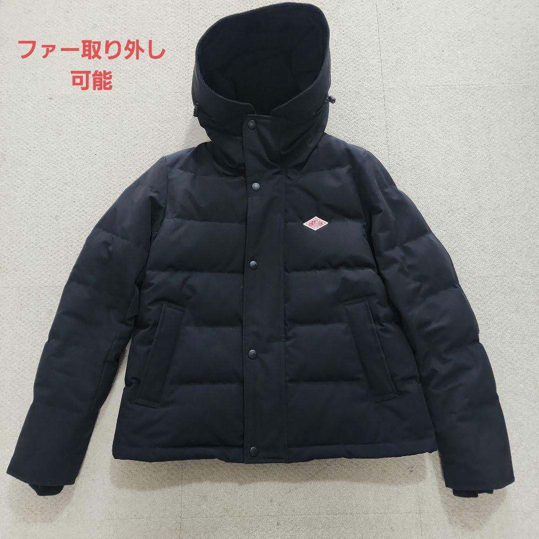 DANTON Sサイズ 黒色 ダウンジャケット