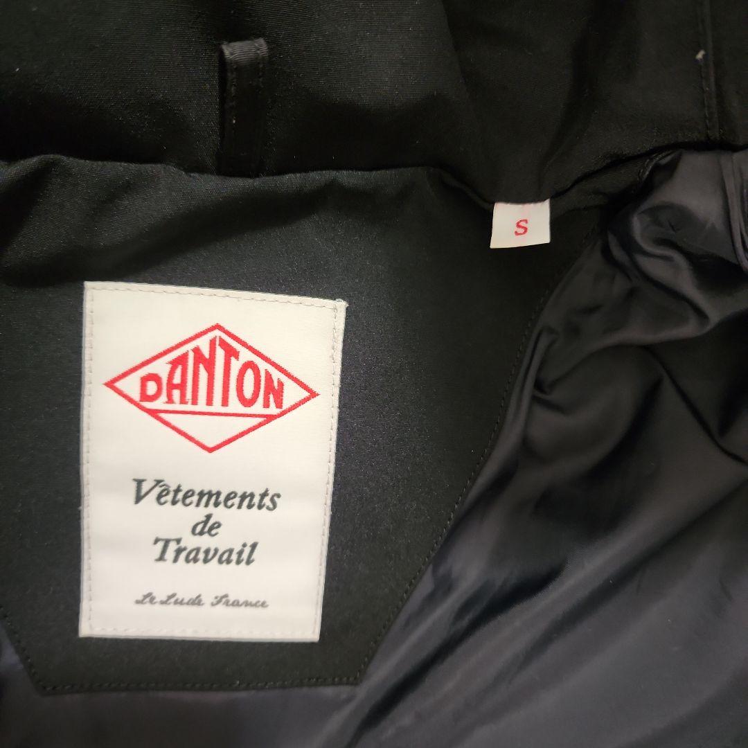 DANTON Sサイズ 黒色 ダウンジャケット