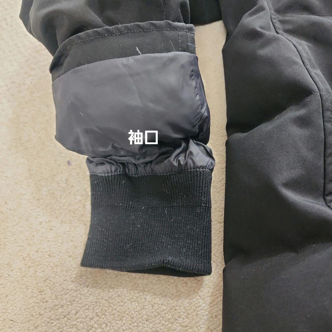 DANTON Sサイズ 黒色 ダウンジャケット