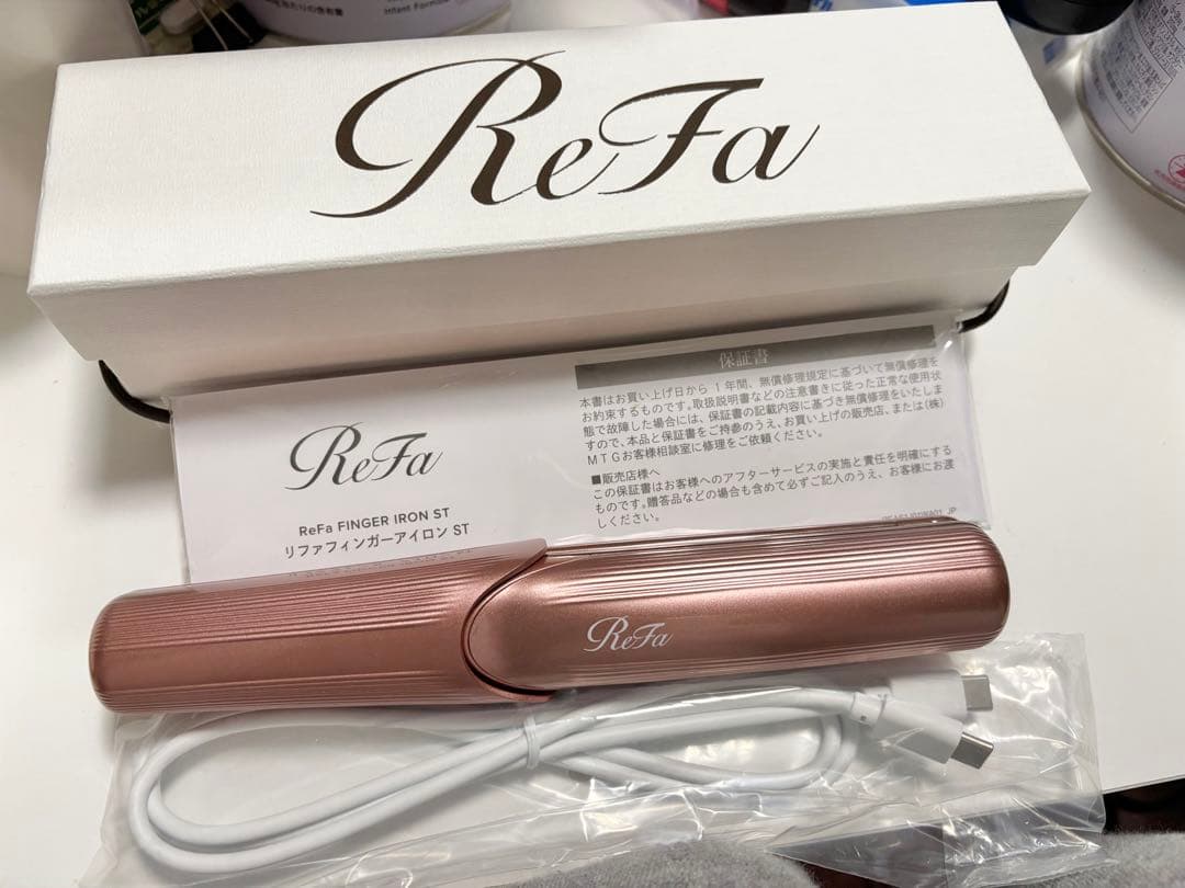 ReFa FINGER IRON ST ローズゴールド