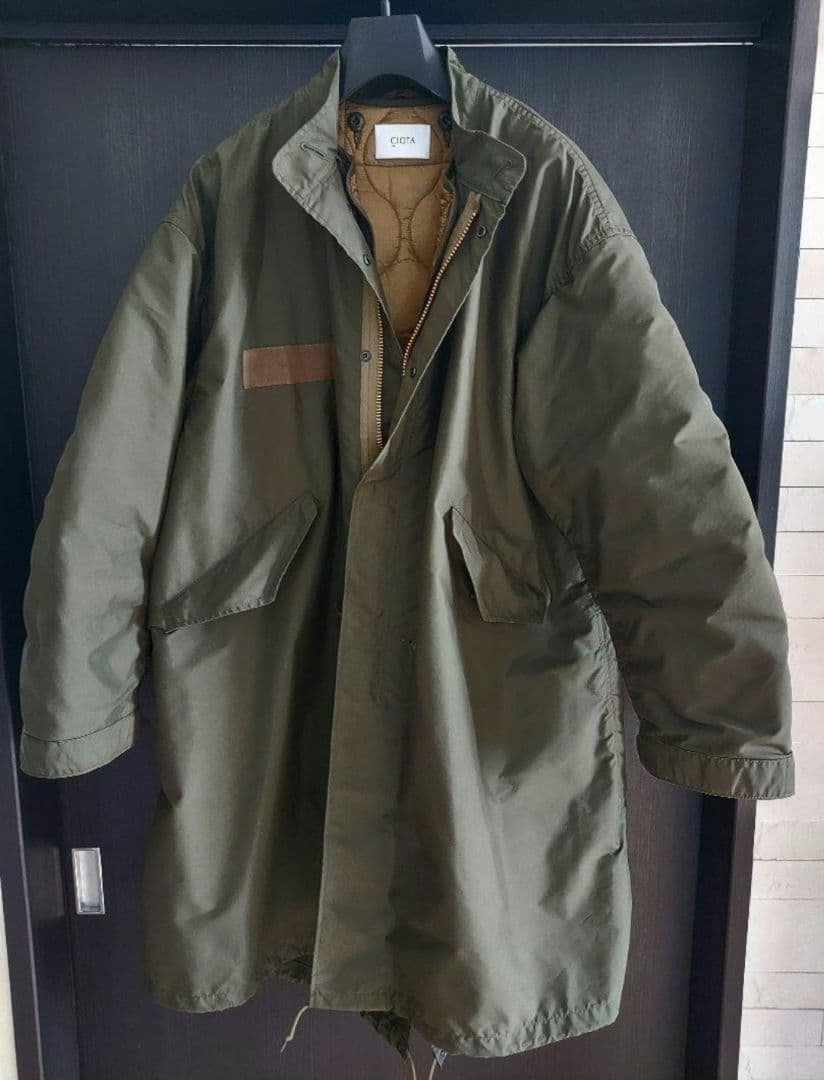CIOTA シオタ M-65フィールドパーカー オリーブ OLIVE 4