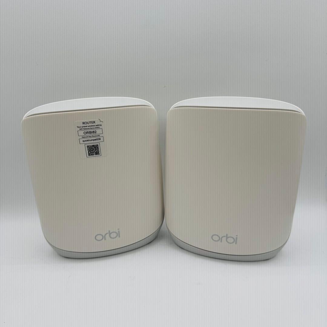 【極美品】ネットギア Orbi WiFi6 AX5400 2台セット