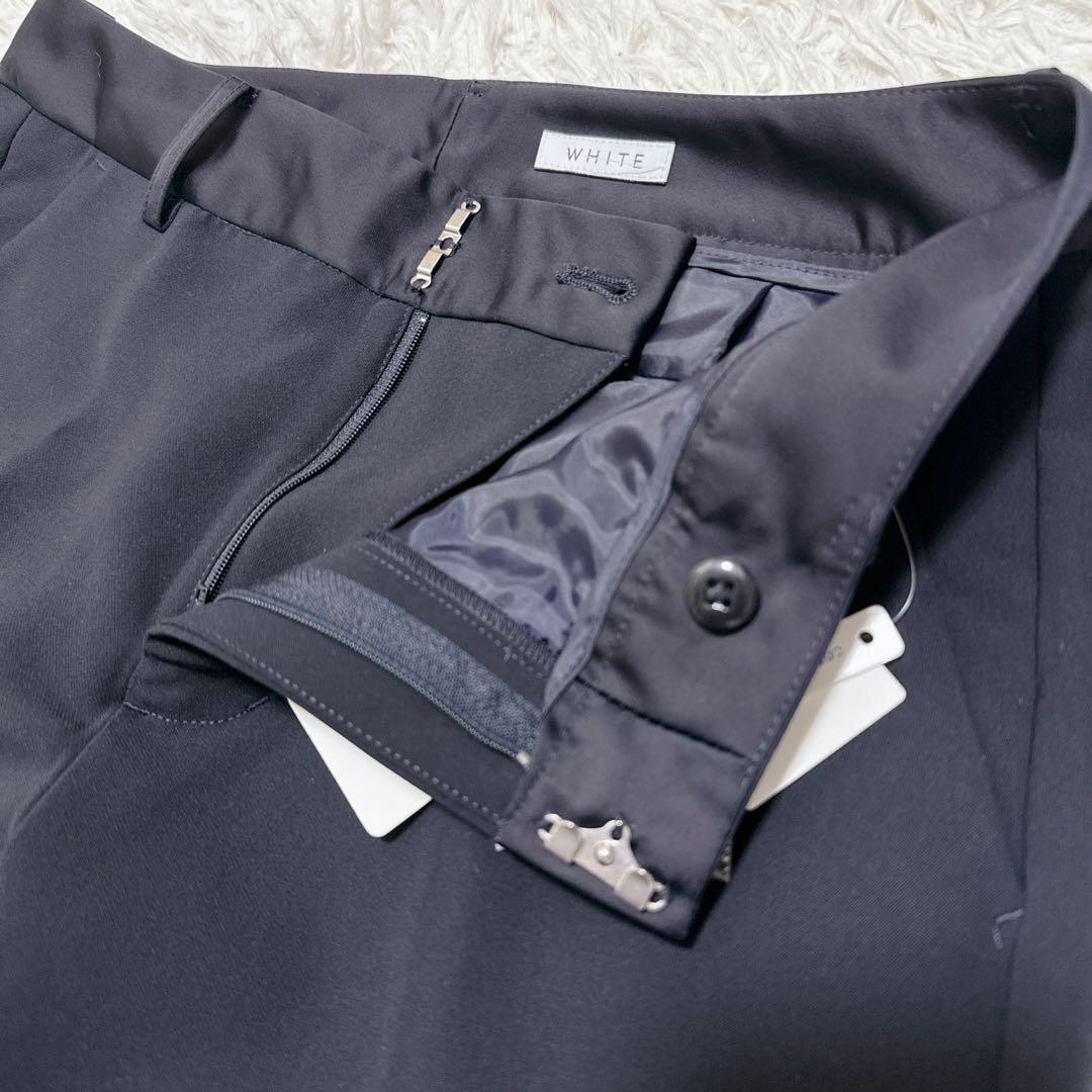 ✨タグ付き✨WHITE ホワイト ザ スーツカンパニー ノーカラーパンツスーツ