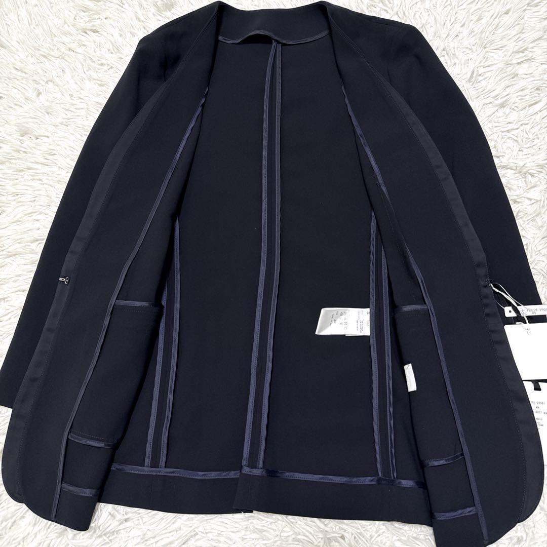 ✨タグ付き✨WHITE ホワイト ザ スーツカンパニー ノーカラーパンツスーツ