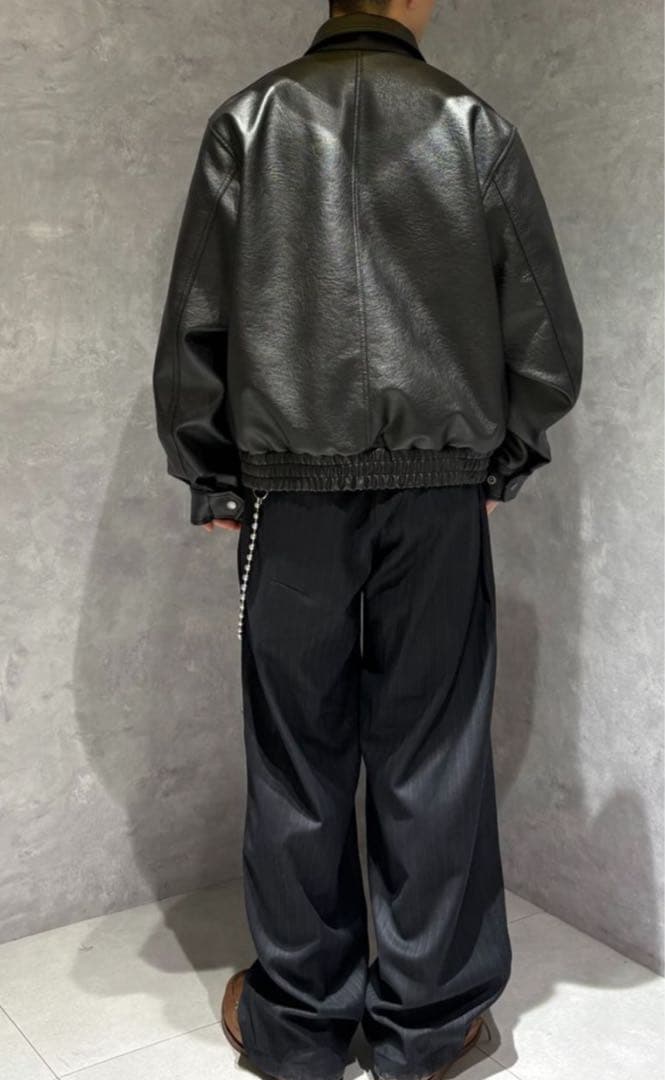 ジャーナルスタンダード　レリューム　A2 フェイク レザージャケット　L