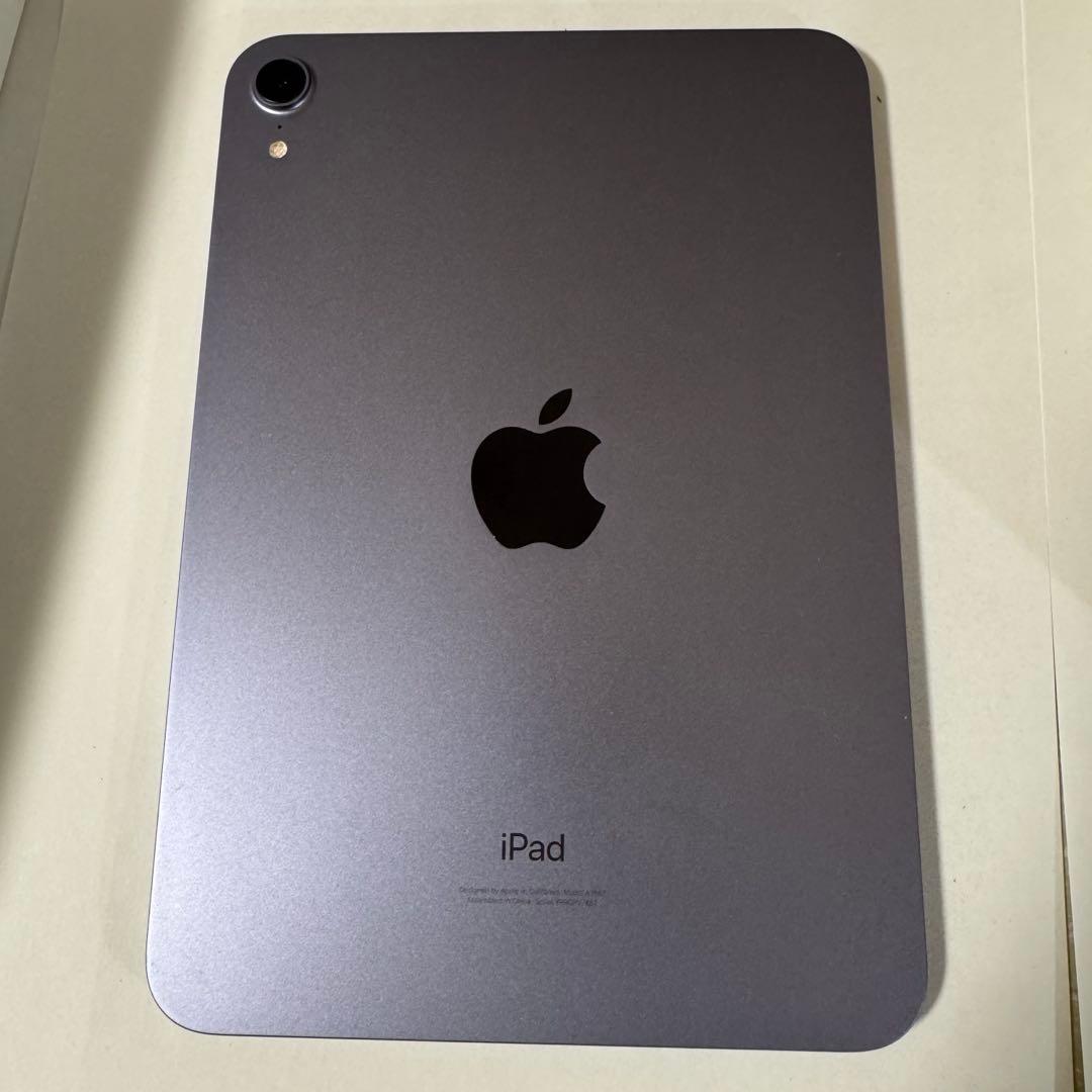 【美品】iPad mini 第6世代 256GB スペースグレイWi-Fiモデル