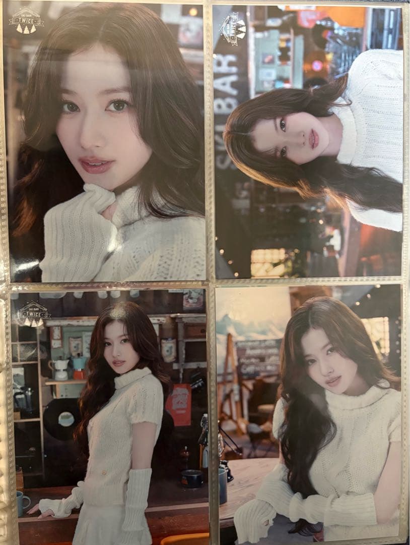 d*2様 TWICE POPUP ラントレ サナSANA SKIBAR 4枚セッ