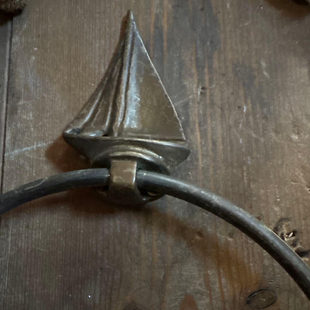 ビンテージ　マリン系　ブラス　雑貨