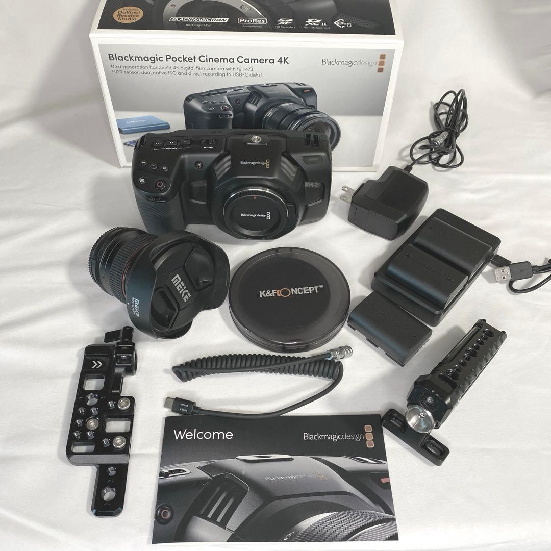 ⭐︎ 美品Blackmagic Pocket Cinema Camera 4K