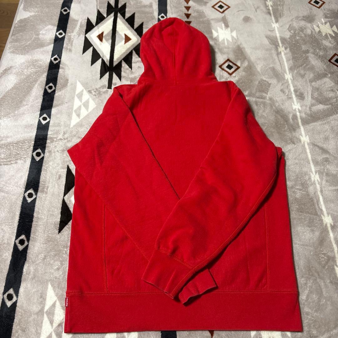 【値下げしました】Supreme フード付きパーカー 赤