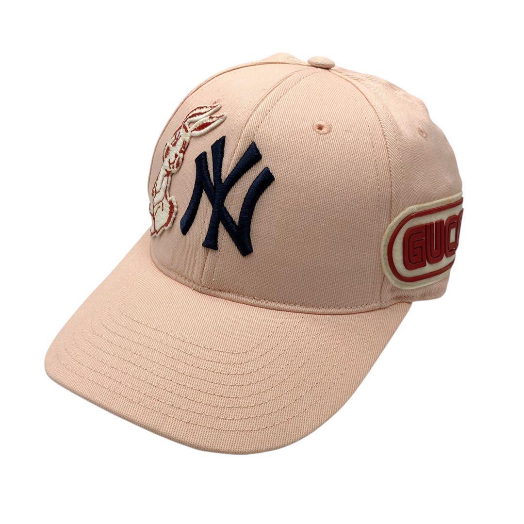 ほぼ未使用✨ グッチ ニューヨーク ヤンキース ベースボールキャップ