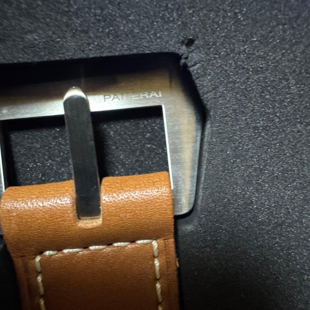 PANERAI レザーキーリング パネライ　キーホルダー　美品　本革　ノベルティ