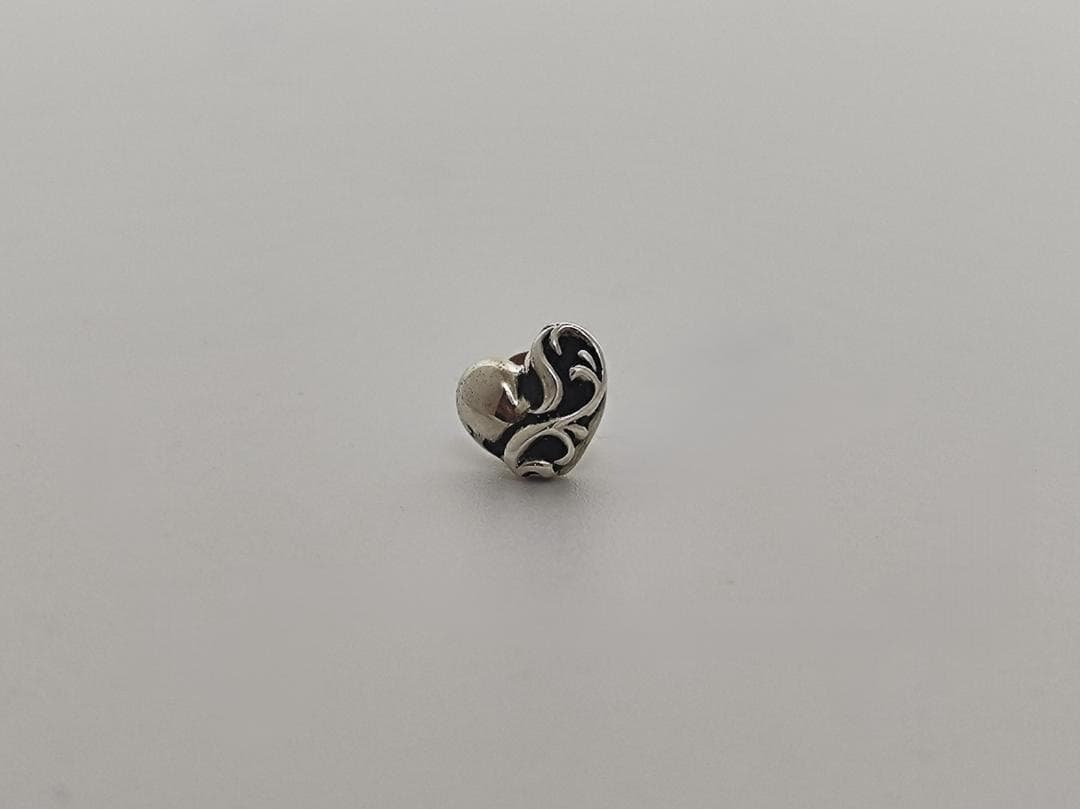 CHROME HEARTS クロムハーツ ハート スタッドピアス（片耳用）