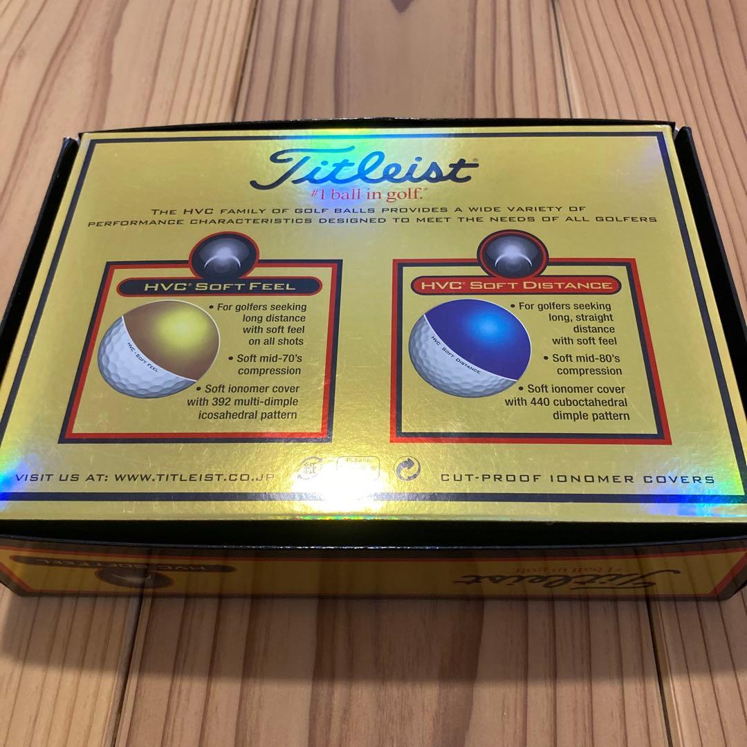 タイトリストHVC ソフトフィール　10ダース　ゴルフボール※