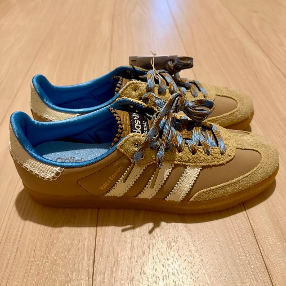 靴 adidas Wales Bonner Samba Desert White