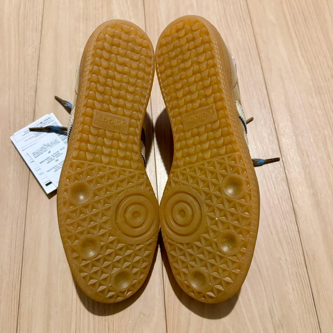 靴 adidas Wales Bonner Samba Desert White