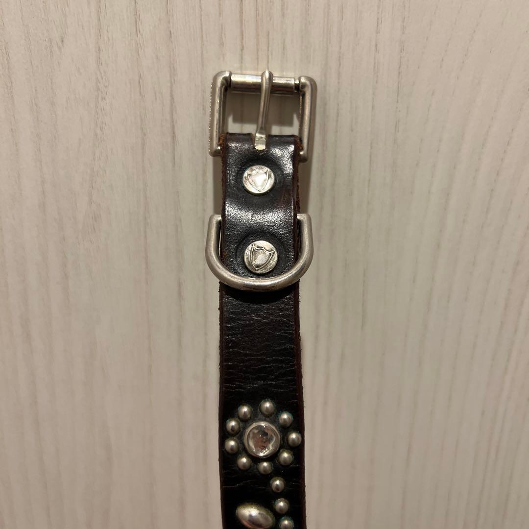 HTC スタッズナローベルト　ブラック 32インチ　スタンダードカリフォルニア