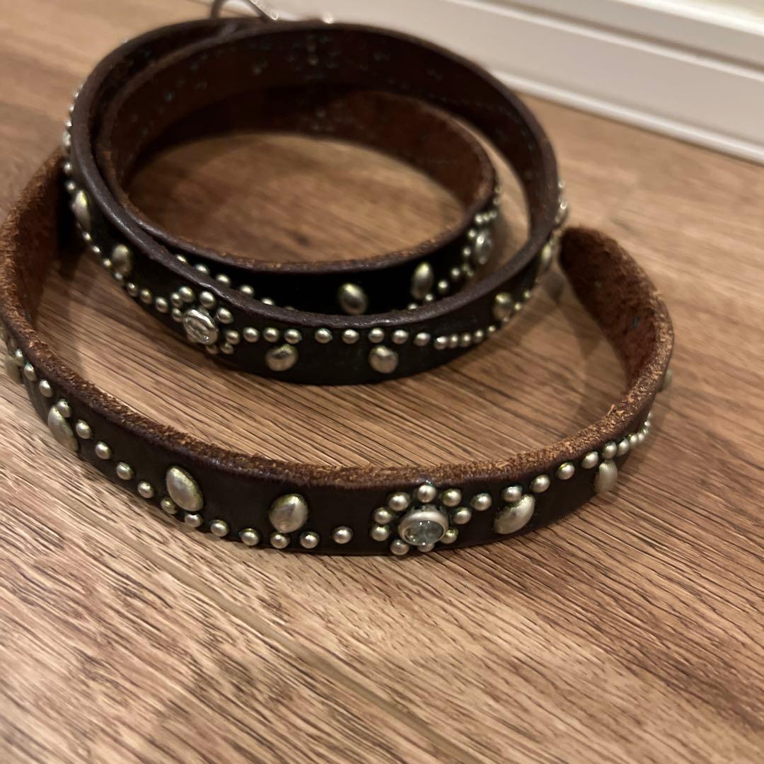 HTC スタッズナローベルト　ブラック 32インチ　スタンダードカリフォルニア