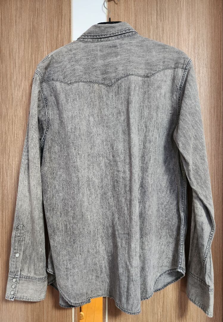 Polo Ralph Lauren デニムシャツ 長袖　US L サイズ　グレー