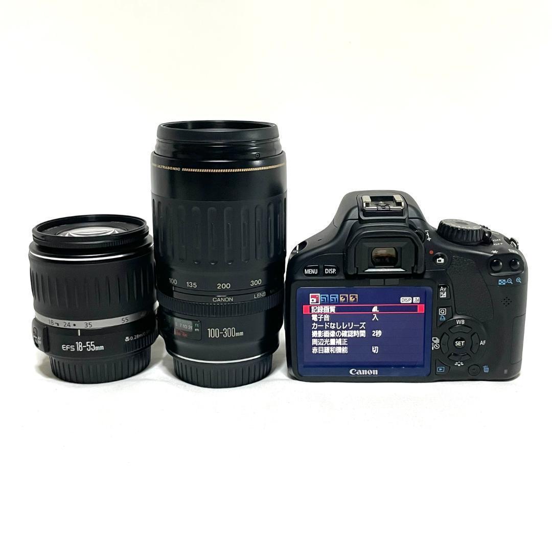 広角から望遠まで✨ Canon EOS Kiss X4 超望遠Wレンズセット