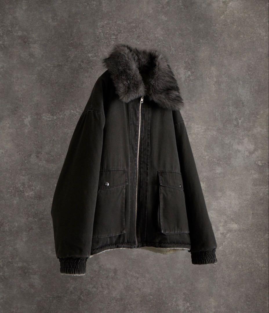 ADRER ザB-3リバーシブルファーブルゾン（XS）