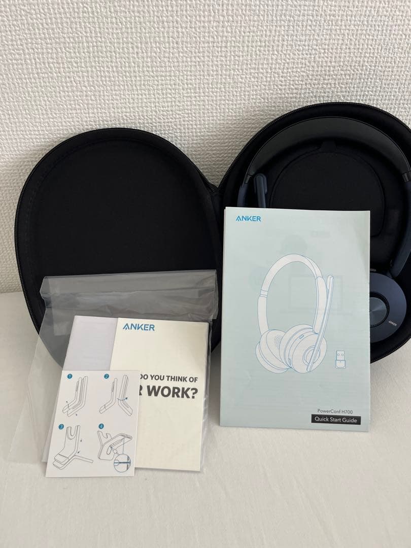 【美品】ANKER PowerConf H700 ワイヤレスヘッドセット