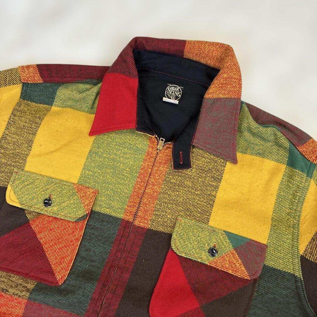 SUGAR CANE シュガーケーン　チェックジャケット42