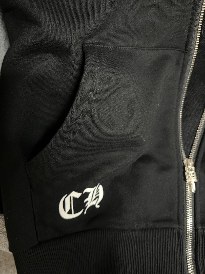 CHROME HEARTS ブラック パーカー