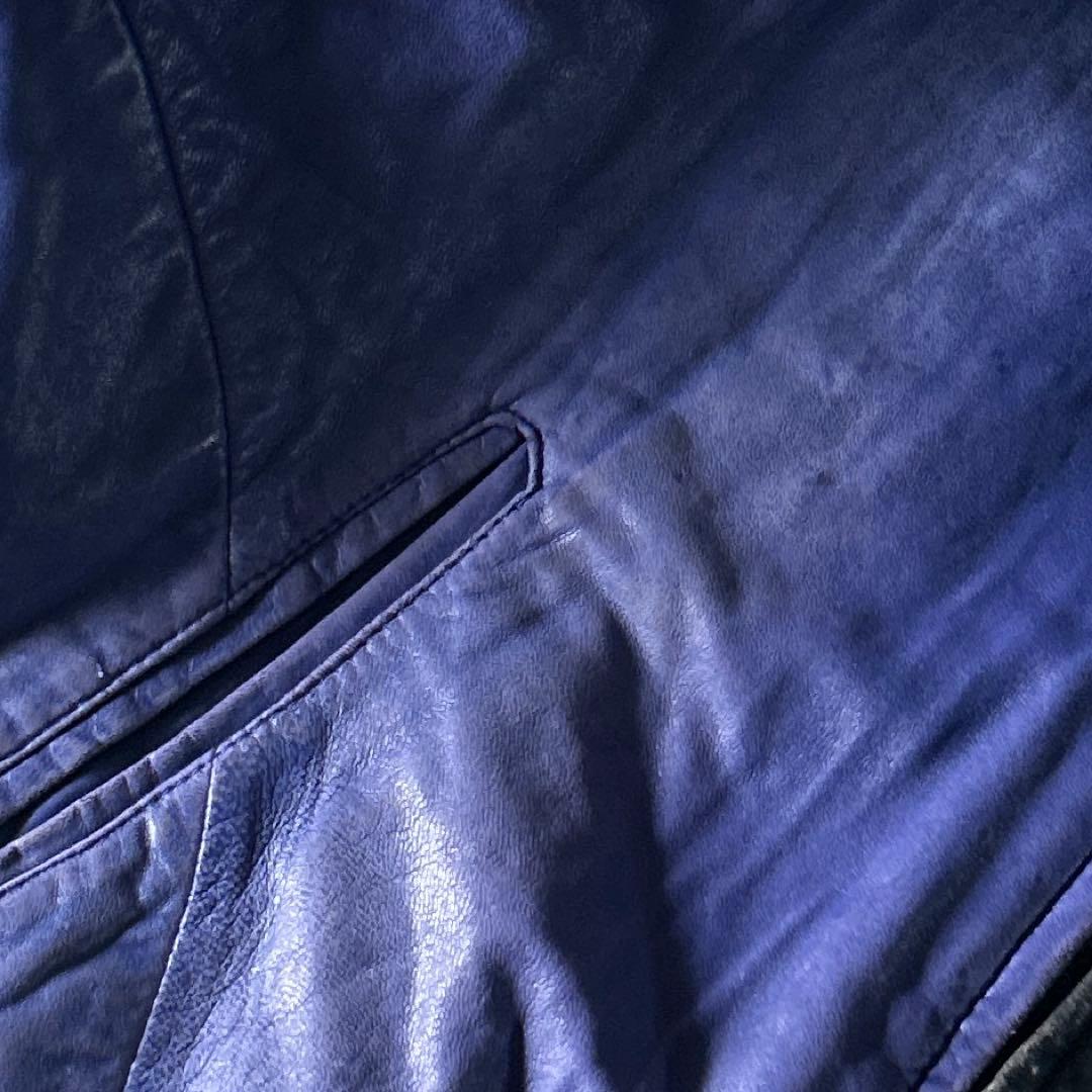 vj　90sヴィンテージラムレザーブルゾンボンバージャケットarchive