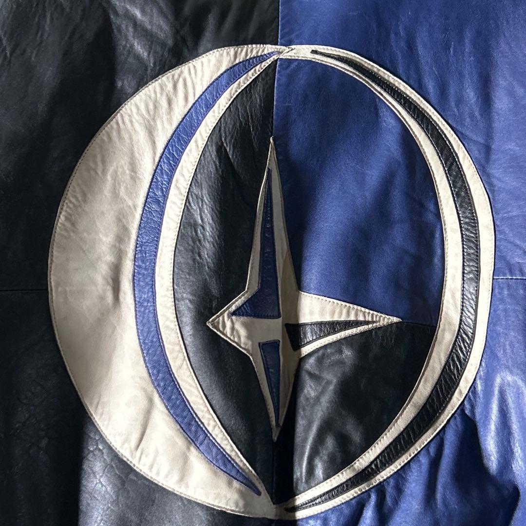 vj　90sヴィンテージラムレザーブルゾンボンバージャケットarchive