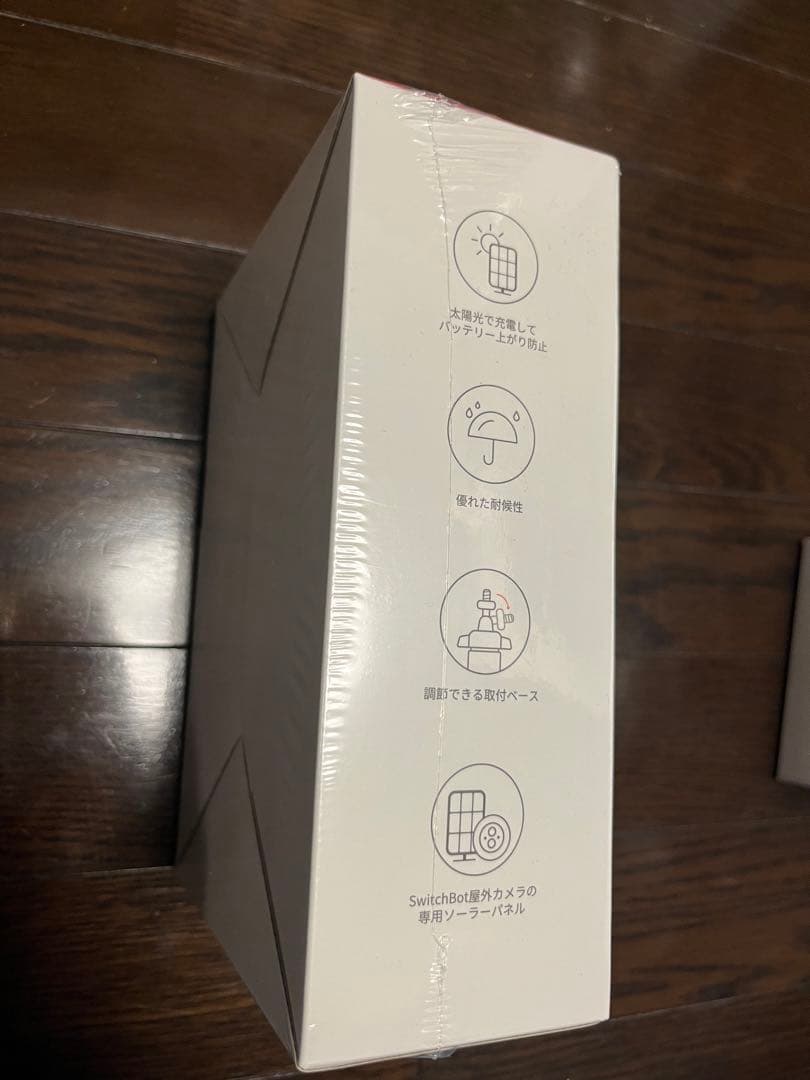 SwitchBot 屋外防犯カメラ3MP+ソーラーパネル10000mAhセット