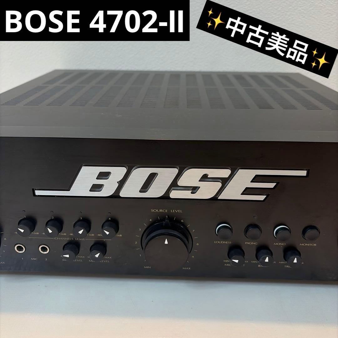 美品　中古　BOSE 4702-Ⅱ プリメインアンプ