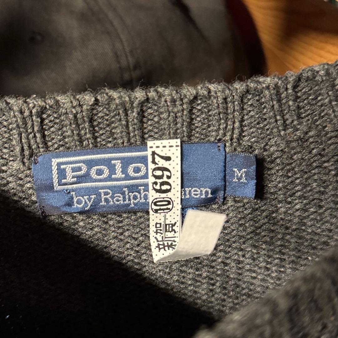 レアカラー 上質 Ralph Lauren ラルフローレン コットンニット
