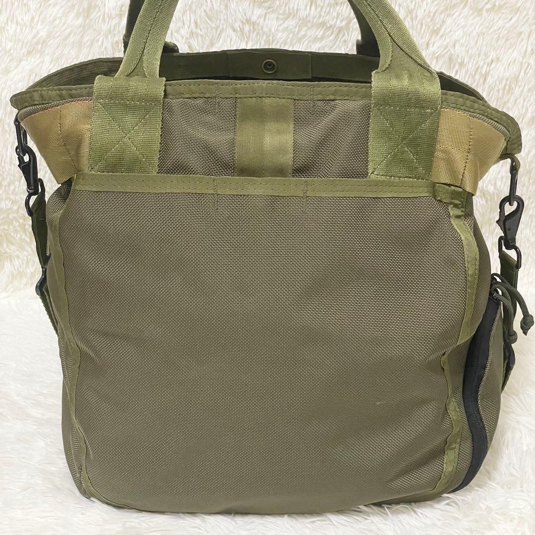 猿田彦様BRIEFING GYM WIRE 2way トート ショルダー カーキ