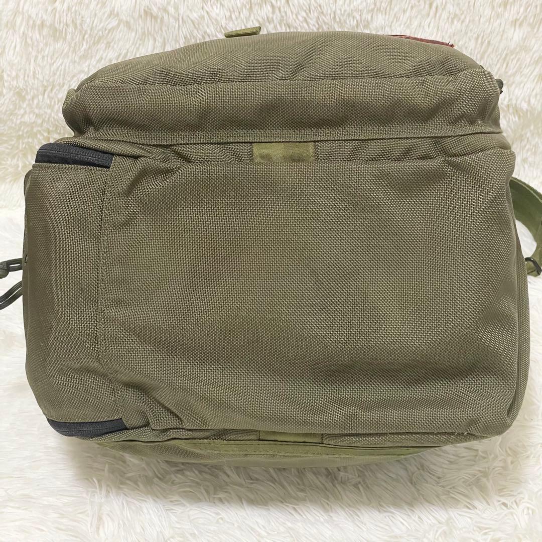 猿田彦様BRIEFING GYM WIRE 2way トート ショルダー カーキ