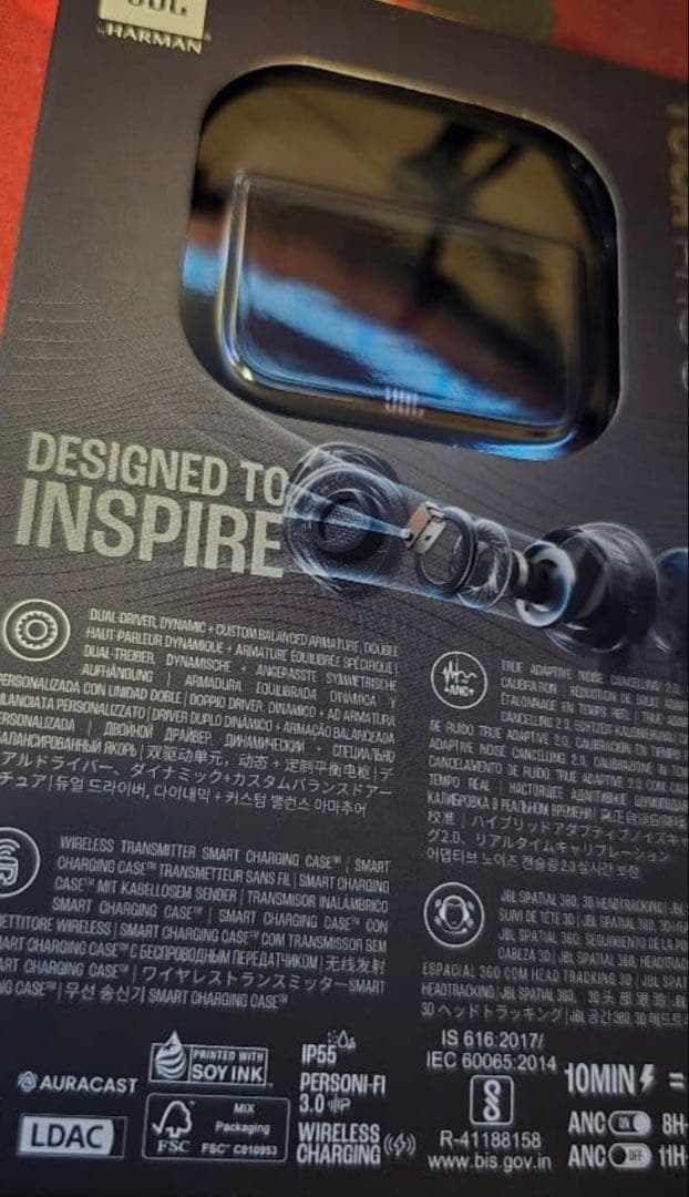 【超美品】JBL Tour Pro 3 ワイヤレスイヤホン　(ケースサービス)