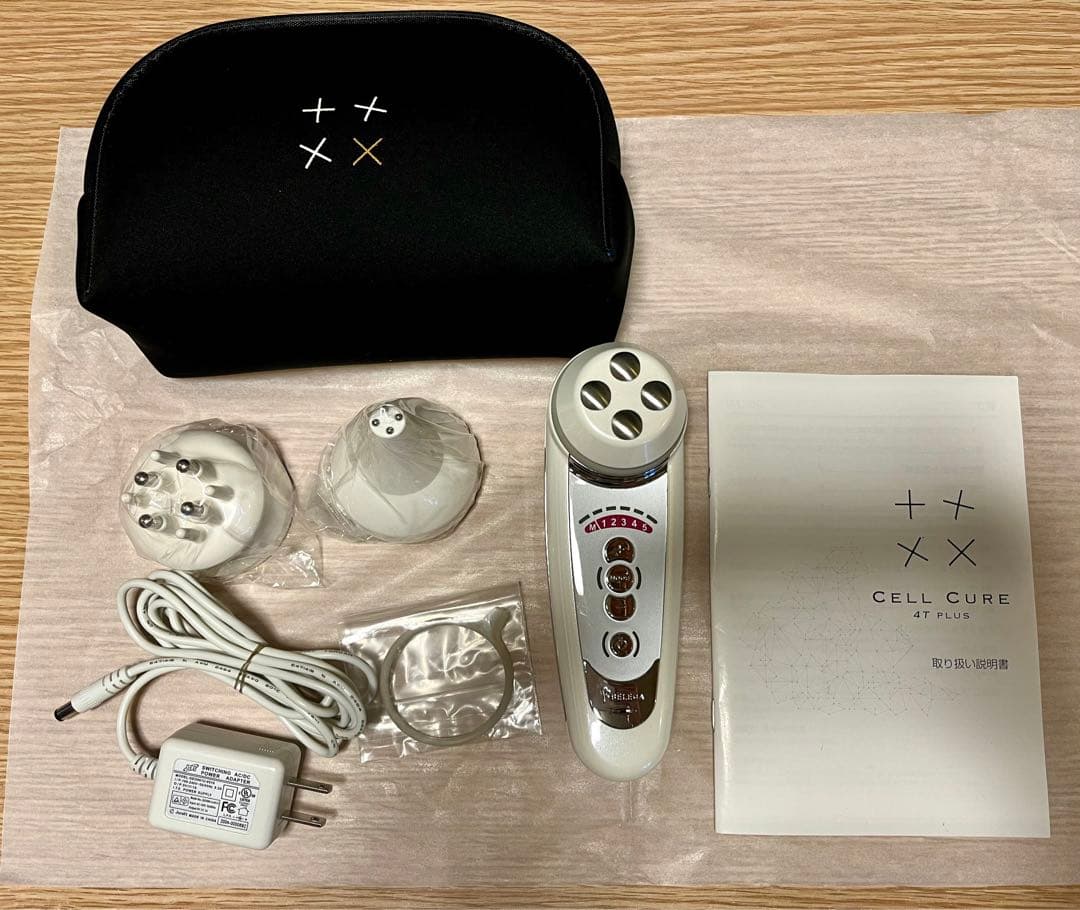 【CELL CURE】セルキュア4T PLUS 美顔器　ポーチ付