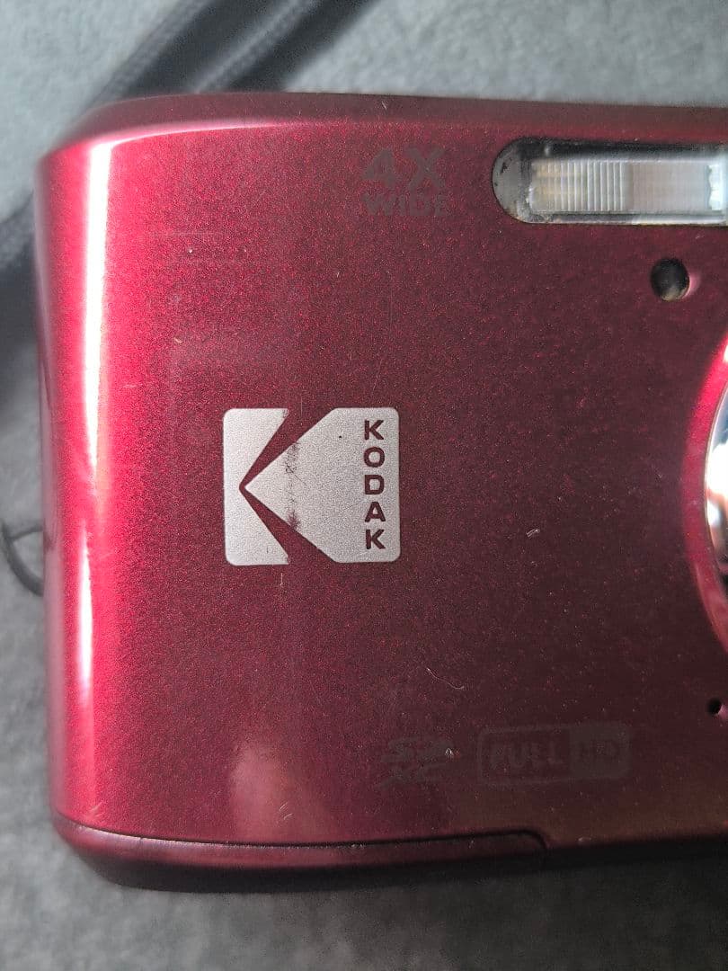 Kodak PIXPRO FZ45 赤 16MP コンパクトデジタルカメラ